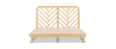 Houten bed