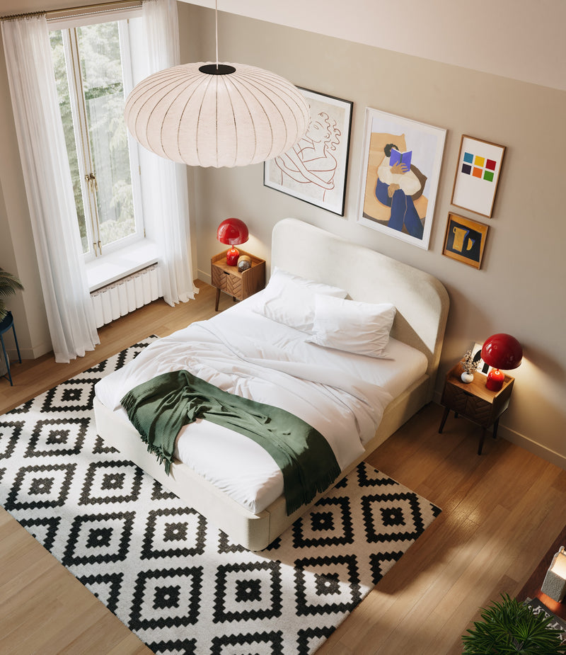 Bed met opbergruimte