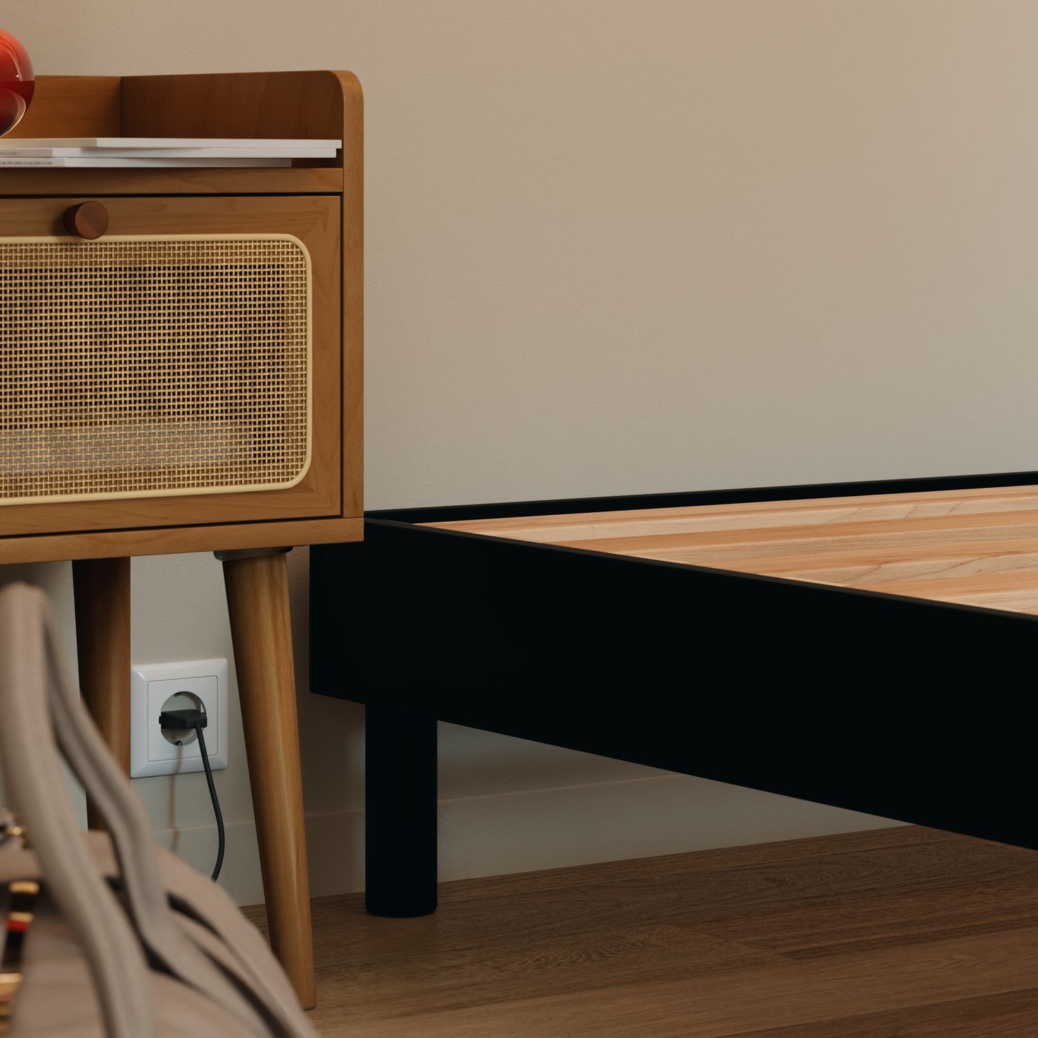 antraciet hout