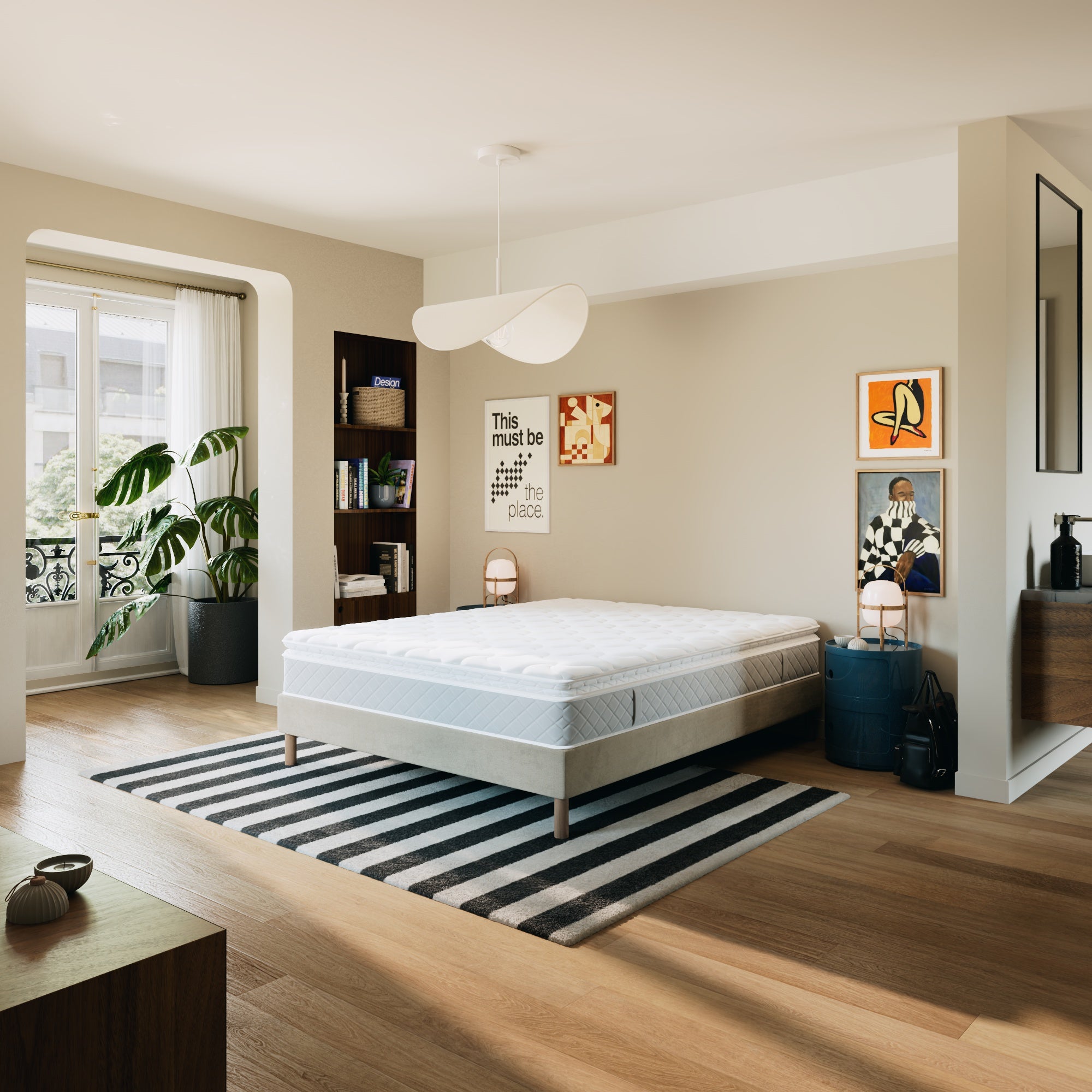 Slome matras 140 x 200 wellness supreme